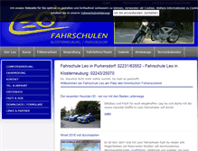 Tablet Screenshot of fahrschuleo.at